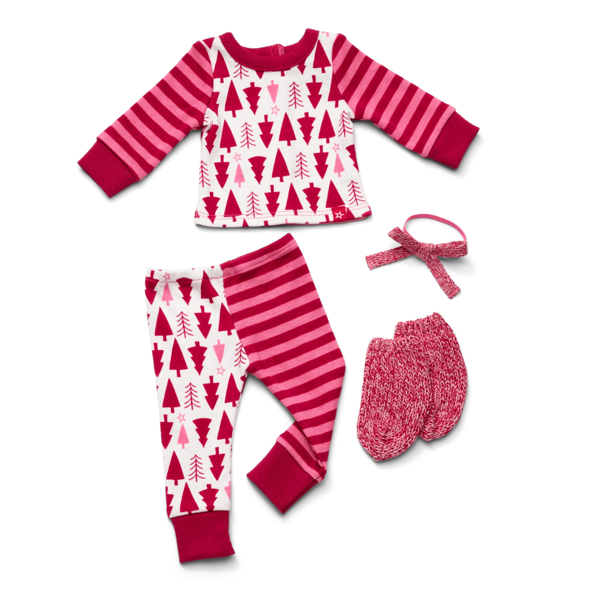 American Girl® x Hanna Andersson Holiday Treetops Pajamas for 18-inch Dolls